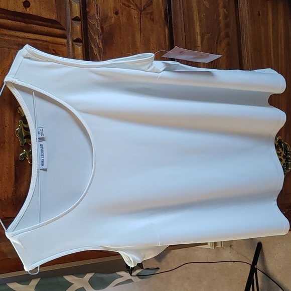 NWT Women's Ivory Plus Size Tank Top 2X - Picture 2 of 13